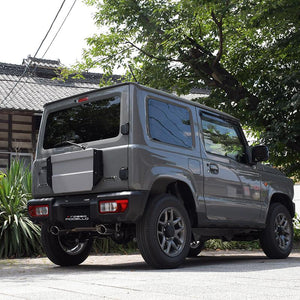 ROSSO MODELLO DUSSEL EX G-STYLE DUAL EXIT OVAL TAIL EXHAUST MUFFLER FOR SUZUKI JIMNY NOMADE 1ST TYPE JC74W AT MT R06A TURBO DUSW-741