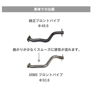 ROSSO MODELLO COLBASSO SPORT FPS SPORT FRONT PIPE FOR SUZUKI SWIFT SPORT ZC33S AT MT FP738S