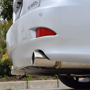 ROSSO MODELLO GT-8 STAINLESS TAIL EXHAUST MUFFLER FOR LEXUS IS250 GSE20 4GR-FSE 2.5L GT8-010