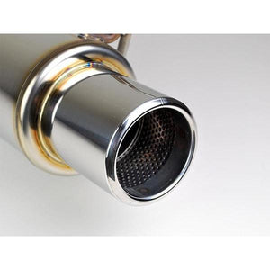 ROSSO MODELLO GT-8 STAINLESS TAIL EXHAUST MUFFLER FOR SUZUKI WAGON R 5TH TYPE FT-S LIMITED MH22S K6A TURBO GT8-710