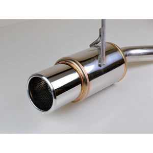 ROSSO MODELLO GT-8 STAINLESS TAIL EXHAUST MUFFLER FOR SUZUKI EVERY WAGON TURBO DA64W K6A TURBO GT8-717
