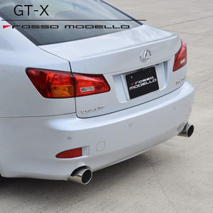 ROSSO MODELLO GT-X STAINLESS TAIL EXHAUST MUFFLER FOR LEXUS IS250 GSE20 4GR-FSE 2.5L GTX-010
