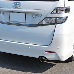 ROSSO MODELLO GT-X STAINLESS TAIL EXHAUST MUFFLER FOR TOYOTA VELLFIRE 2.4L ANH20W 2AZ-FE GTX-108