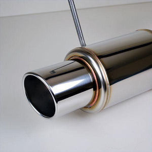 ROSSO MODELLO GT-X STAINLESS TAIL EXHAUST MUFFLER FOR DAIHATSU MOVE CUSTOM RS L175S KF-DET GTX-806