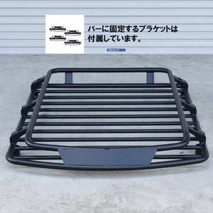 ROSSO MODELLO IKUSA ALUMINUM ROOF RACK LONG TYPE 1400X1032MM FOR UNIVERSAL FOR SQUARE BASE CARRIER IKS-ARR-LO