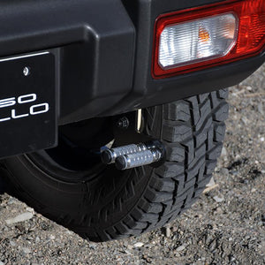 ROSSO MODELLO IKUSA REAR STEP SILVER FOR SUZUKI JIMNY NOMADE JC74W IKS-RSP-JB67