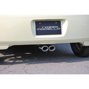 ROSSO MODELLO INFINITY CENTER EXIT DUAL TAIL EXHAUST MUFFLER FOR DAIHATSU ESSE L235S INF-812