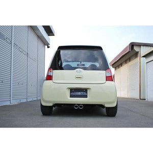 ROSSO MODELLO INFINITY CENTER EXIT DUAL TAIL EXHAUST MUFFLER FOR DAIHATSU ESSE L235S INF-812