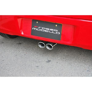 ROSSO MODELLO INFINITY CENTER EXIT DUAL TAIL EXHAUST MUFFLER FOR DAIHATSU MIRA VAN L275V KF-VE INF-813