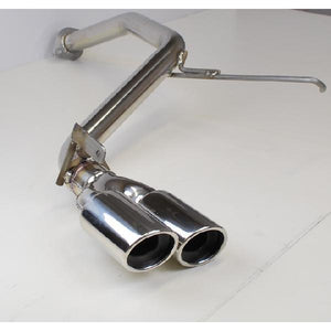 ROSSO MODELLO INFINITY CENTER EXIT DUAL TAIL EXHAUST MUFFLER FOR DAIHATSU MIRA VAN L275V KF-VE INF-813