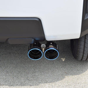 ROSSO MODELLO MARVELOUS T2 DUAL TITANIUM TAIL BLUE MUFFLER CUTTER FOR DAIHATSU TAFT LA900S LA910S KF TURBO MFC-DA001W-BLUE