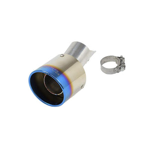 ROSSO MODELLO MARVELOUS T1 SINGLE TITANIUM TAIL BLUE MUFFLER CUTTER FOR HONDA WR-V DG5 L15D MFC-HO008-BLUE