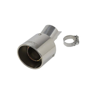 ROSSO MODELLO MARVELOUS T1 SINGLE TITANIUM TAIL SILVER MUFFLER CUTTER FOR HONDA WR-V DG5 L15D MFC-HO008-SILVER