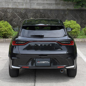 ROSSO MODELLO MARVELOUS T1 SINGLE TITANIUM TAIL BLACK MUFFLER CUTTER FOR LEXUS LBX 2WD 4WD MAYH10 MAYH15 HYBRID MFC-LBX-BLACK