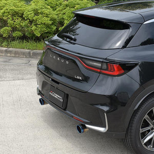 ROSSO MODELLO MARVELOUS T1 SINGLE TITANIUM TAIL SILVER MUFFLER CUTTER FOR LEXUS LBX 2WD 4WD MAYH10 MAYH15 HYBRID MFC-LBXW-SILVER