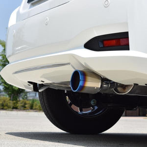 ROSSO MODELLO MARVELOUS T1 SINGLE TITANIUM TAIL SILVER MUFFLER CUTTER FOR NISSAN NOTE E-POWER HE12 E-POWER MFC-NI004-SILVER