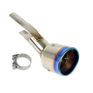 ROSSO MODELLO MARVELOUS T1 SINGLE TITANIUM TAIL SILVER MUFFLER CUTTER FOR NISSAN DAYZ B44W NA TURBO MFC-NI005-SILVER