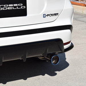 ROSSO MODELLO MARVELOUS T1 SINGLE TITANIUM TAIL SILVER MUFFLER CUTTER FOR NISSAN KICKS P15 HR12-EM57 MFC-NI008-SILVER