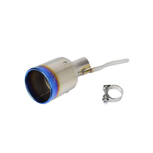 ROSSO MODELLO MARVELOUS T1 SINGLE TITANIUM TAIL BLUE MUFFLER CUTTER FOR NISSAN AURA FSNE13 HR12-EM47-MM48 MFC-NI009-BLUE