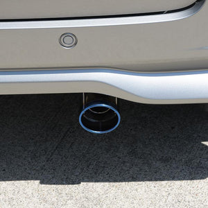 ROSSO MODELLO MARVELOUS T1 SINGLE TITANIUM TAIL BLUE MUFFLER CUTTER FOR SUZUKI SPACIA CUSTOM MK54S TURBO MFC-SZ001-BLUE