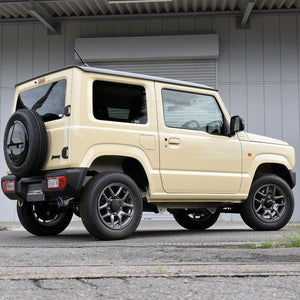 ROSSO MODELLO MARVELOUS T1 SINGLE TITANIUM TAIL SILVER MUFFLER CUTTER FOR SUZUKI JIMNY JB64W MFC-SZ002-SILVER