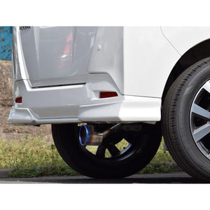 ROSSO MODELLO MARVELOUS T1 SINGLE TITANIUM TAIL BLACK MUFFLER CUTTER FOR DAIHATSU THOR M900S TURBO NA MFC-TO005-BLACK