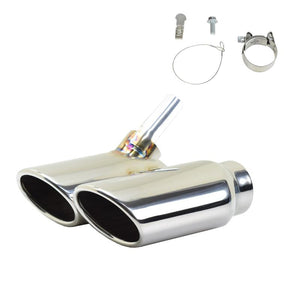 ROSSO MODELLO MARVELOUS S2 DUAL STAINLESS TAIL MUFFLER CUTTER FOR TOYOTA RAIZE 2WD A202A KOUKI WA-VEX MFC-TO027VW