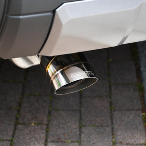 ROSSO MODELLO MARVELOUS D1 SINGLE DOUBLE-WALL TAIL MUFFLER CUTTER FOR TOYOTA LAND CRUISER 250 TRJ250W 2.7L MFC-TO034D