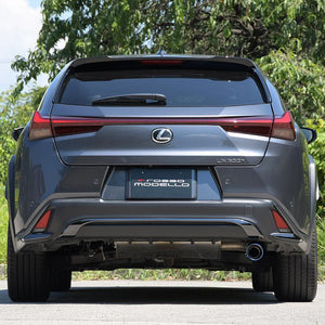ROSSO MODELLO MARVELOUS T1 SINGLE TITANIUM TAIL SILVER MUFFLER CUTTER FOR LEXUS UX300H MZAH11 MFC-UX300-SILVER