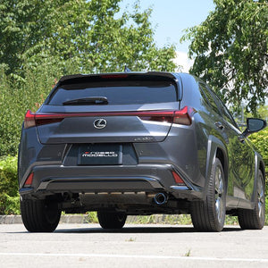 ROSSO MODELLO MARVELOUS T1 SINGLE TITANIUM TAIL SILVER MUFFLER CUTTER FOR LEXUS UX300H MZAH11 MFC-UX300-SILVER