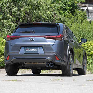ROSSO MODELLO MARVELOUS T2 DUAL TITANIUM TAIL SILVER MUFFLER CUTTER FOR LEXUS UX300H MZAH11 MFC-UX300W-SILVER