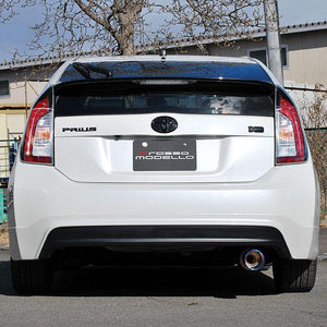 ROSSO MODELLO TI-C TITANIUM TAIL BLACK EXHAUST MUFFLER FOR TOYOTA PRIUS ZVW30 2ZR-3JM TIC-112-BLACK