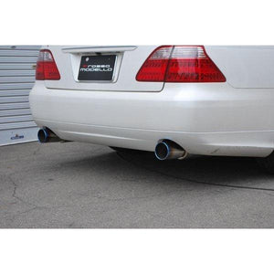 ROSSO MODELLO TI-C TITANIUM TAIL BLUE EXHAUST MUFFLER FOR TOYOTA CROWN 2.5L 3.0L 3.5L GRS182 4GR-FSE 2.5L / 3GR-FSE 3.0L / 2GR-FSE 3.5L TIC-134-BLUE