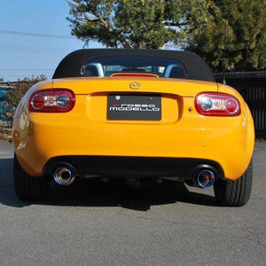 ROSSO MODELLO TI-C TITANIUM TAIL BLACK EXHAUST MUFFLER FOR MAZDA ROADSTER NCEC KOUKI TIC-603-BLACK