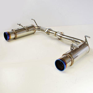 ROSSO MODELLO TI-C TITANIUM TAIL BLACK EXHAUST MUFFLER FOR MAZDA ROADSTER NCEC KOUKI TIC-603-BLACK