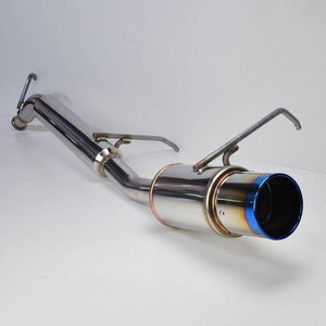 ROSSO MODELLO TI-C TITANIUM TAIL BLACK EXHAUST MUFFLER FOR SUZUKI STINGRAY TURBO MH23S K6A TURBO TIC-701-BLACK