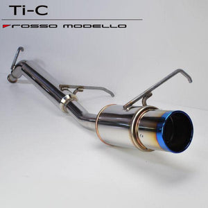 ROSSO MODELLO TI-C TITANIUM TAIL SILVER EXHAUST MUFFLER FOR SUZUKI STINGRAY TURBO MH23S K6A TURBO TIC-701-SILVER