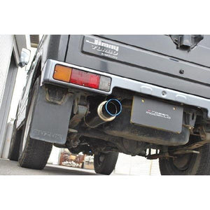 ROSSO MODELLO TI-C TITANIUM TAIL BLUE EXHAUST MUFFLER FOR SUZUKI JIMNY JA11V TIC-708-BLUE