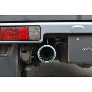 ROSSO MODELLO TI-C TITANIUM TAIL BLUE EXHAUST MUFFLER FOR SUZUKI JIMNY JA11V TIC-708-BLUE