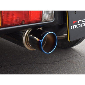 ROSSO MODELLO TI-C TITANIUM TAIL BLUE EXHAUST MUFFLER FOR SUZUKI JIMNY JA22W JA12W TIC-727-BLUE
