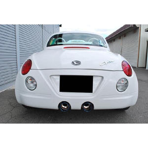 ROSSO MODELLO TI-C TITANIUM TAIL BLUE EXHAUST MUFFLER FOR DAIHATSU COPEN L880K JB-DET TIC-802-BLUE