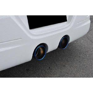ROSSO MODELLO TI-C TITANIUM TAIL BLACK EXHAUST MUFFLER FOR DAIHATSU COPEN L880K JB-DET TIC-802-BLACK