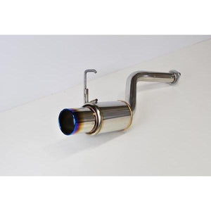 ROSSO MODELLO TI-C TITANIUM TAIL SILVER EXHAUST MUFFLER FOR DAIHATSU ESSE L235S KF-VE TIC-812-SILVER