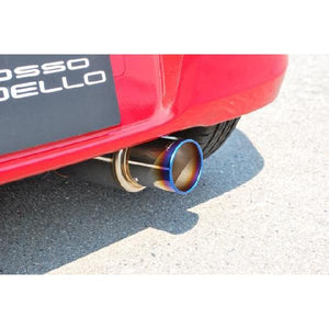 ROSSO MODELLO TI-C TITANIUM TAIL SILVER EXHAUST MUFFLER FOR DAIHATSU MIRA VAN L275V KF-VE TIC-813-SILVER