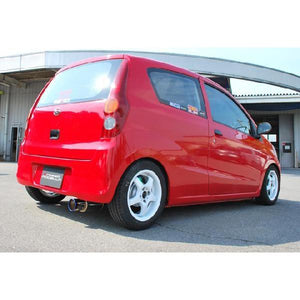 ROSSO MODELLO TI-C TITANIUM TAIL SILVER EXHAUST MUFFLER FOR DAIHATSU MIRA VAN L275V KF-VE TIC-813-SILVER