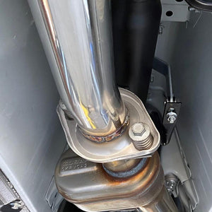ROSSO MODELLO ARMS CPS CENTER PIPE STRAIGHT 60.5MM FOR COLBASSO ZEEK TI FOR TOYOTA GR86 ZN8 AT MT FA24 Z162CPS