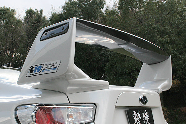 CHARGE SPEED REAR WING CARBON STRAIGHT FOR TOYOTA 86 ZN6 KOUKI CAHRGESPEED-00070