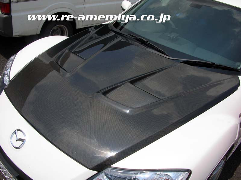 RE-AMEMIYA AD-HOOD BONNET CARBON FOR MAZDA RX-8 D0-088030-008