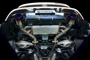 EXART IVSC MUFFLER WITH TITANIUM TAILPIPE EXHAUST EXHAUST FOR NISSAN FAIRLADY Z RZ34 3BA-RZ34 5BA-RZ34 VR30DETT EA01-NS108-T