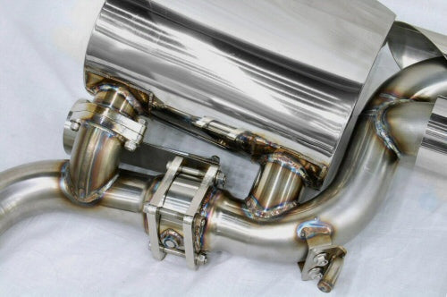 KREISSIEG CAT-BACK F1 SOUND VALVETRONIC EXHAUST SYSTEM STAINLESS STEEL FLOATING CURL TAIL SANDBLASTED KSG LOGO MARK FOR S SEMI-AT WITH VARIABLE FUNCTION FOR MASERATI GRAND TURISMO S SEMI AT MGT-04-STAINLESS-GRANTURISMO-S-SEMI-AT-YES